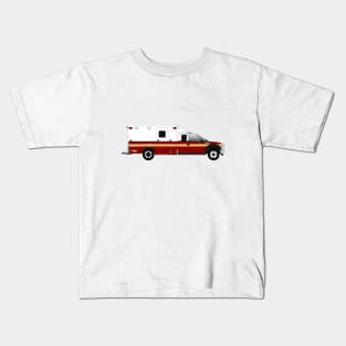 Type I Ambulance - Red and White Kids T-Shirt